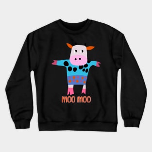 moo moo Crewneck Sweatshirt